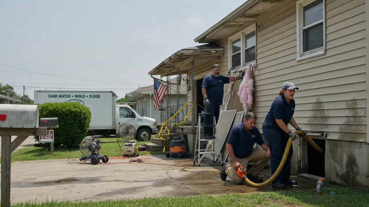 Water Damage Repair in Dow City, IA near me